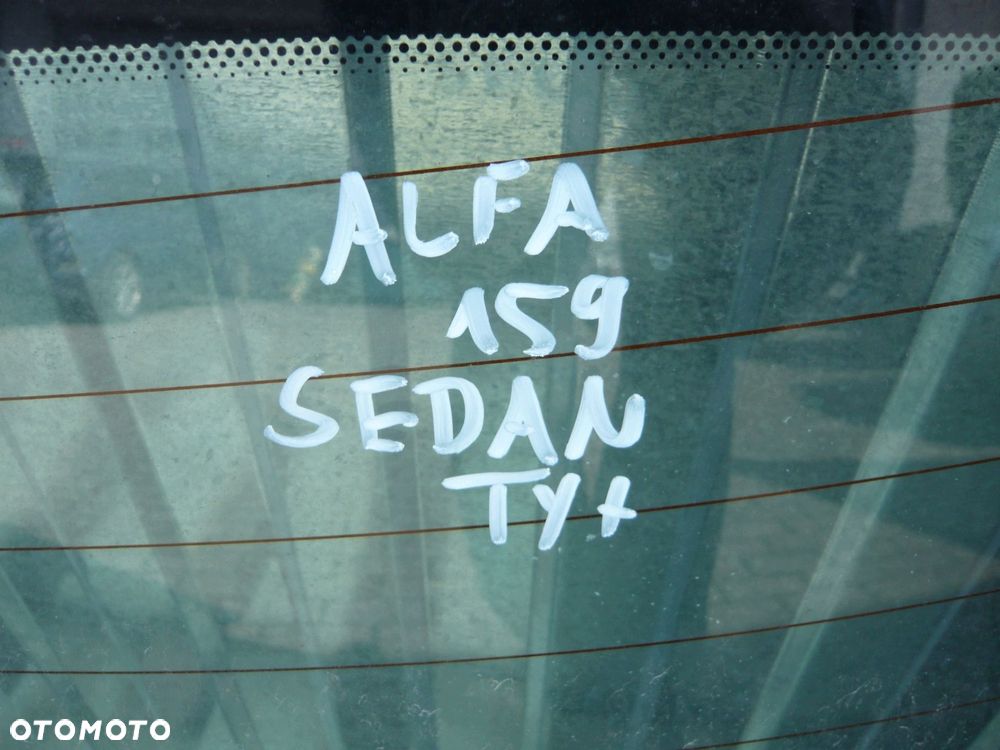 szyba tylna alfa romeo 159 sedan - 3