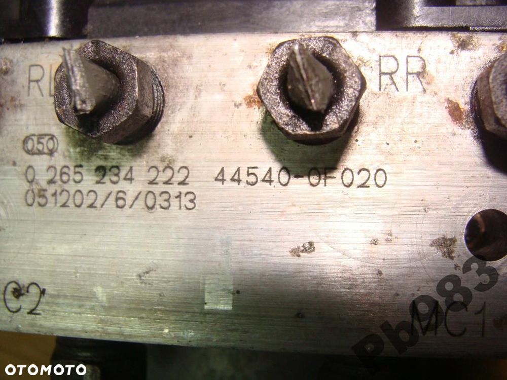 pompa abs esp toyota corolla 44540-0f020 !! - 2