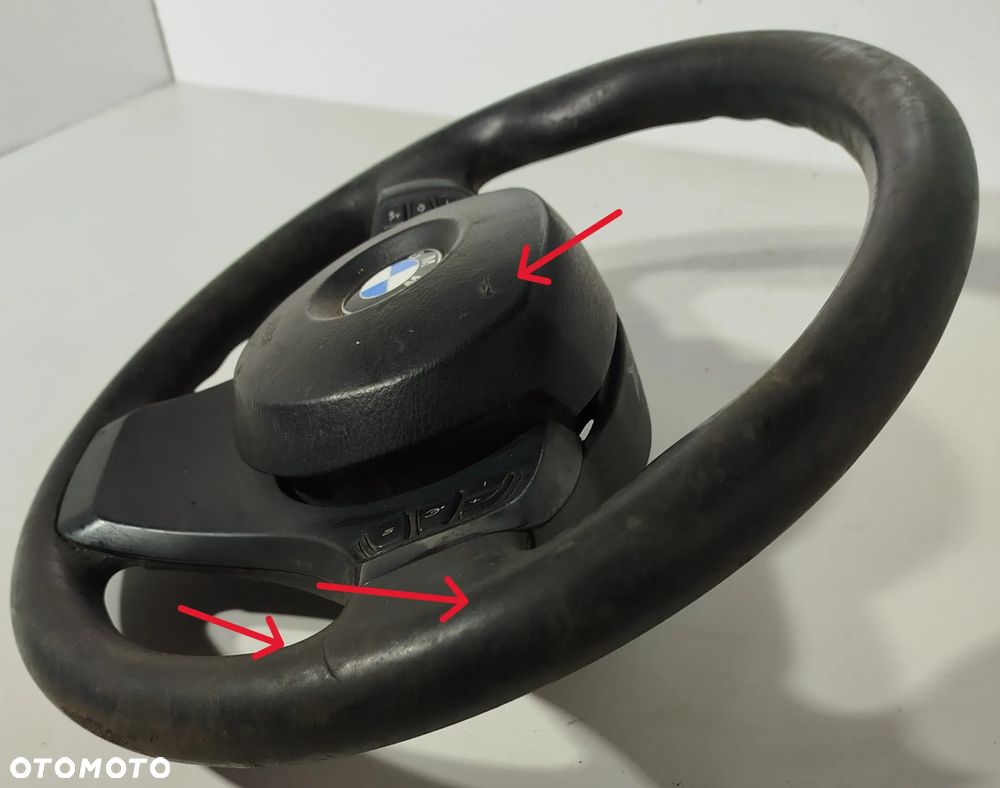 kierownica airbag skóra BMW X3 E83 03-10 - 3