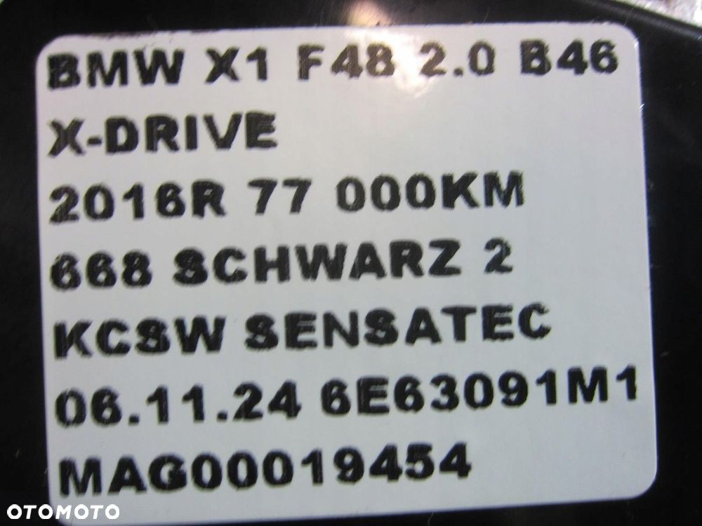 BMW X1 F48 WYŚWETLACZ HEAD UP PRZEZIERNY 62309865048 9358966 62309358966 - 7