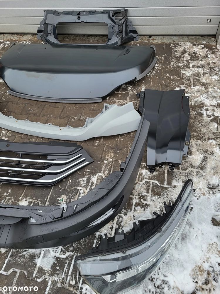 IVECO DAILY 2014-2024 CAŁY KOMPLETNY PRZÓD MASKA BŁOTNIKI ZDERZAK GRILL ATRAPA LAMPY LED - 4