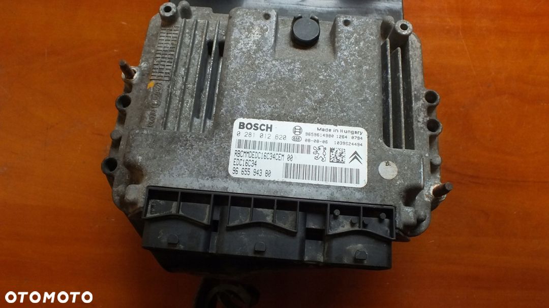 KOMPUTER STEROWNIK SILNIKA BERLINGO 9665594380 - 1