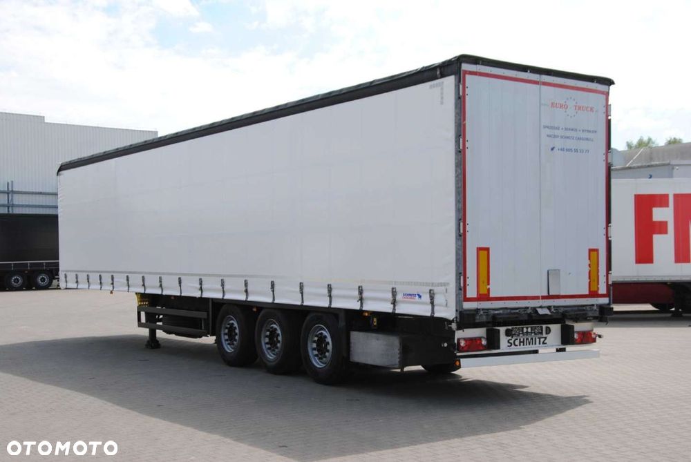 Schmitz Cargobull SCS kurtyna, podnoszona oś - 5