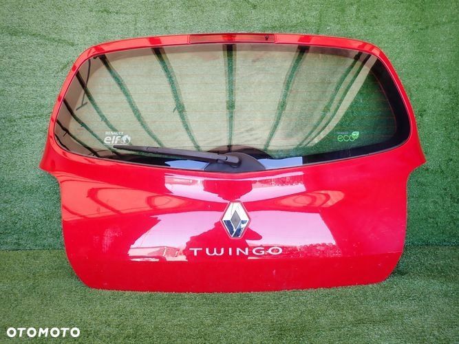 RENAULT TWINGO II 07- klapa tylna tył KPL - 1