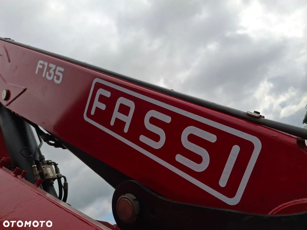 Mercedes-Benz Axor 1933 HDS FASSI F135 17 Metrów Wysięgu Żuraw Skrzynia Siodło Zawieszenie Resor 2010r Przyczepa Łączna Długość Ładunku 11 Metrów Transport Ładunków Dłużycowych Do Zbrojenia Do Budowlanki - 30