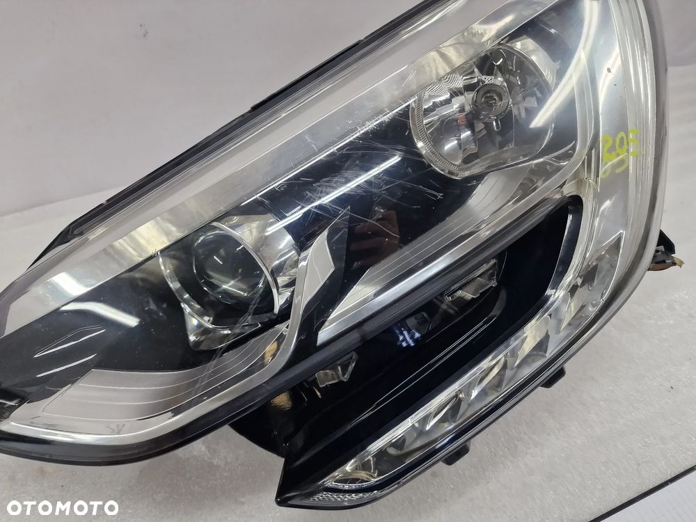 RENAULT MEGANE 4 IV 16- LEWA LAMPA PRZEDNIA PRZÓD SOCZEWKA + LED , NR 260603157R , NR AUKCJI LA205 - 4