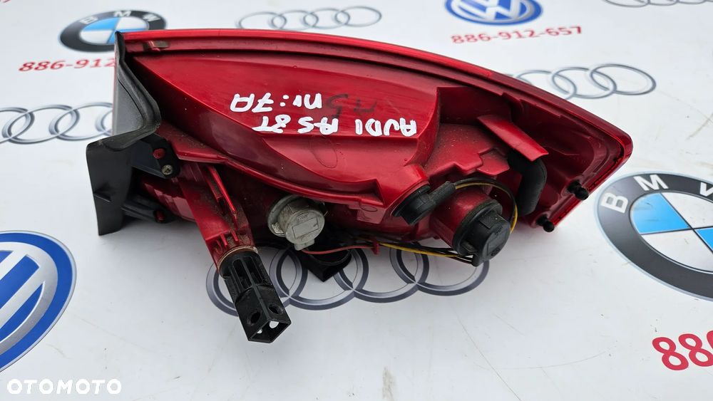 Audi A5 8T Kompletna lampa tył lewy Lampa tylna lewa 8T0945095 EUROPA ŁADNA - 9