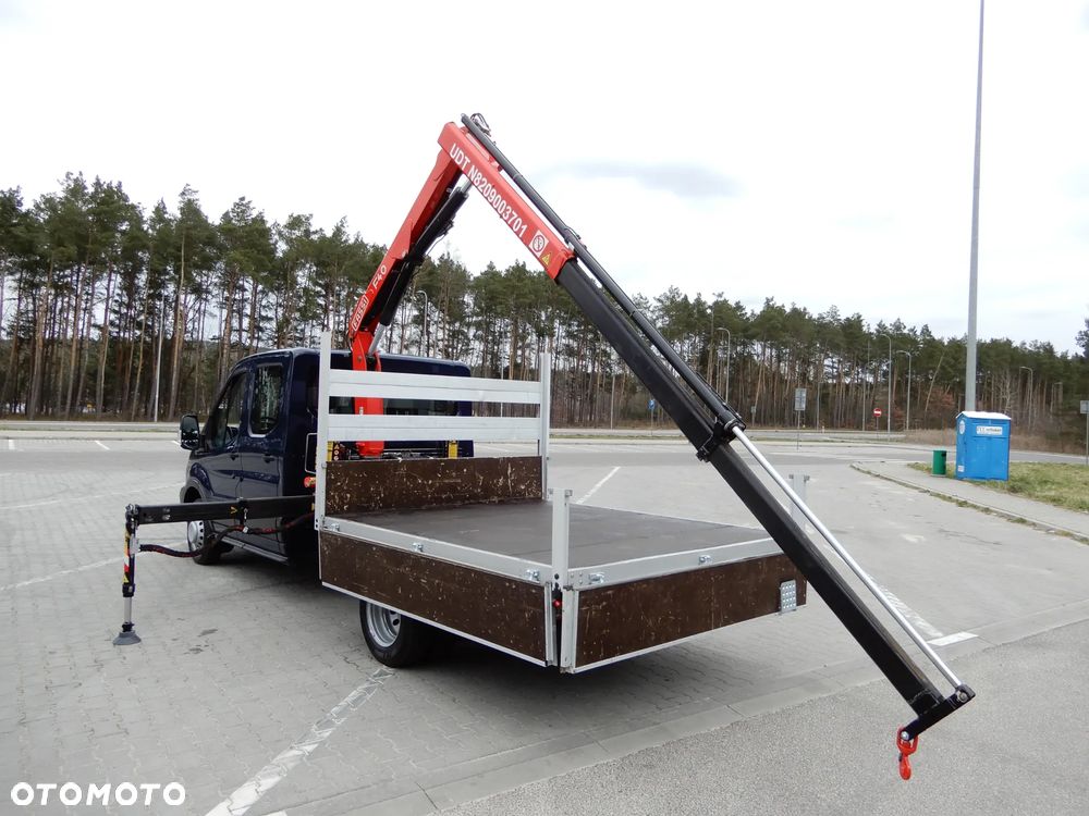 Ford Transit 2.0 EcoBlue 170 KM Wersja TREND Doka Brygadowy Dubel Podwójna Kabina Bliźniak HDS FASSI F40B.0.22 Udźwig 995 Kg Zasięg 6.30 Cm 7-Mio Os.+2120 Kg Ładowność Serwis Do Końca 60 Tys Przeb Stan Jak Nowy - 21