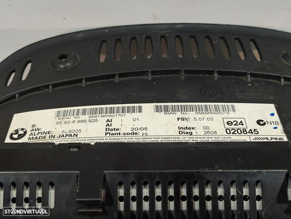 Display Ecrã De Navegação Multimédia Professional Original BMW 6966925 - 8