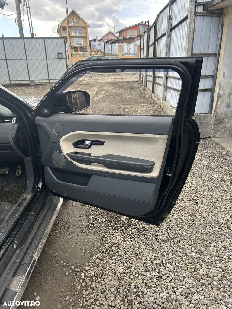 Usa Dreapta Fata Land Rover Range Rover Evoque 2012 - 2015 SUV 2 Usi NEGRU (1226) - 4