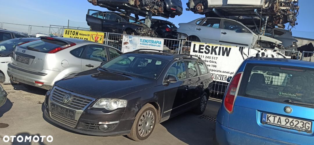 Passta b6 1,9 tdi silnik BKC skrzynia HNV czarny - 1
