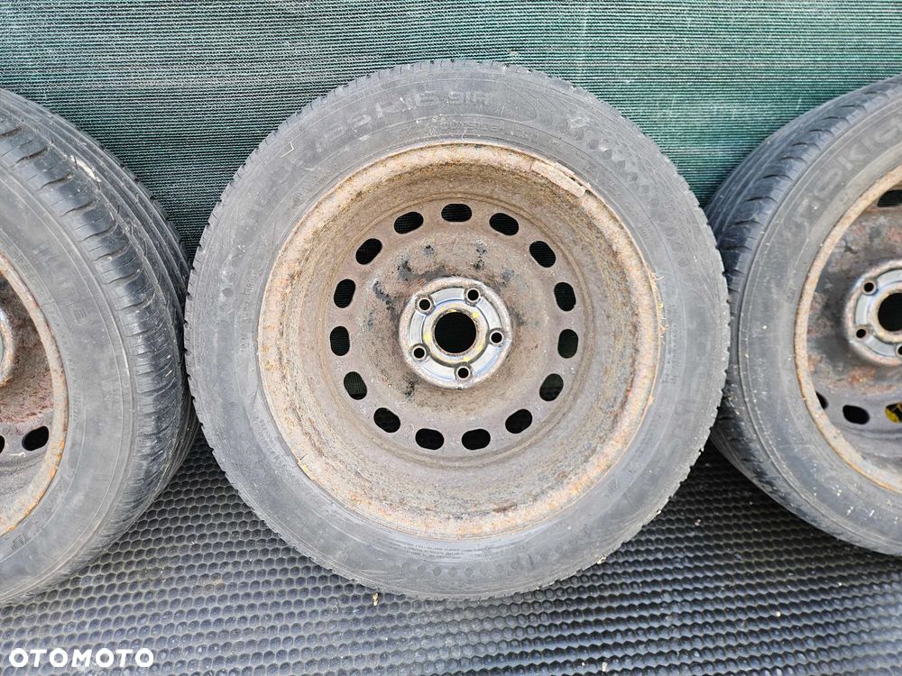 Kola Felgi 8E0601027D R16 5x112 7J ET42 Stalowe Opony Letnie 205/55 Audi A4 A6 VW Skoda Seat - 30