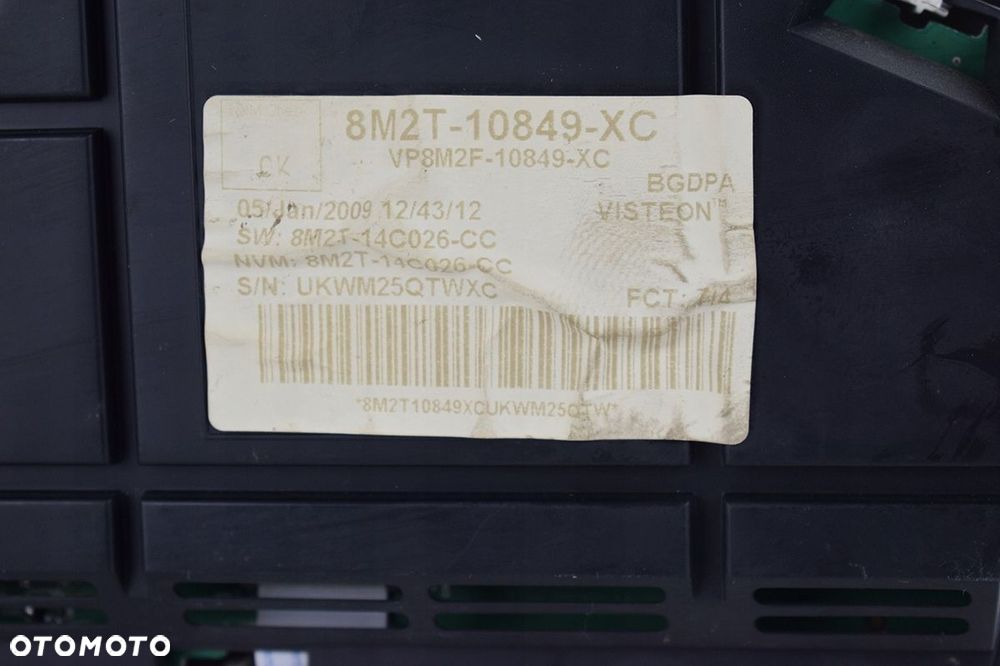 licznik * ford mondeo mk4 s-max mk1 galaxy mk3 uk 8m2t-10849-xc - 5