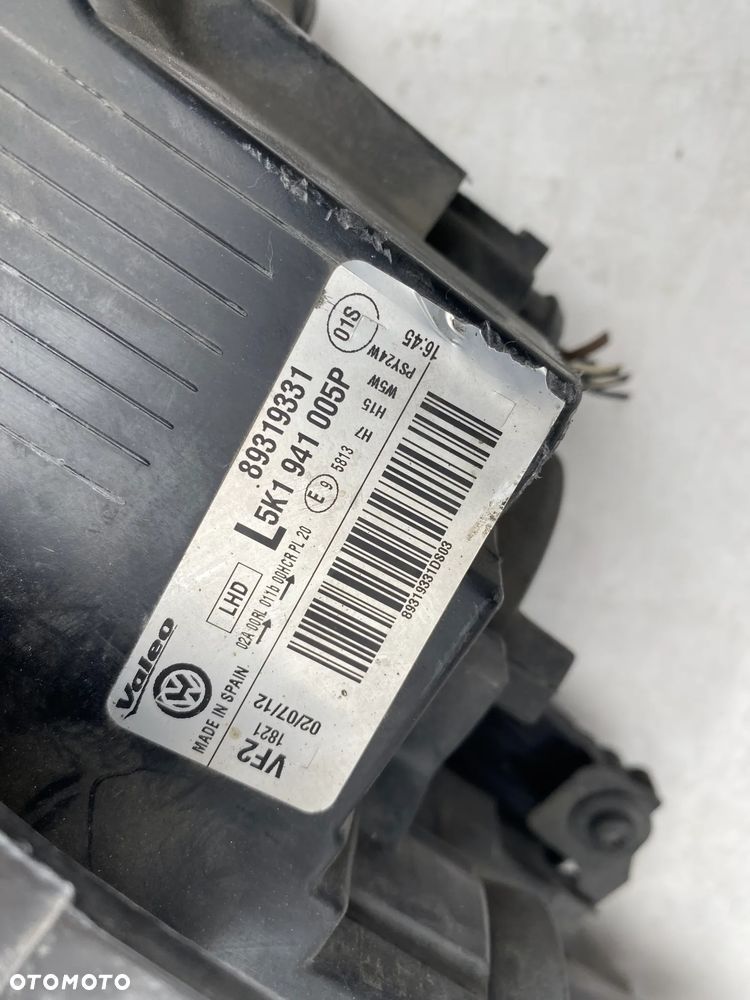 lampy golf 6 valeo H7 komplet eu całe - 5