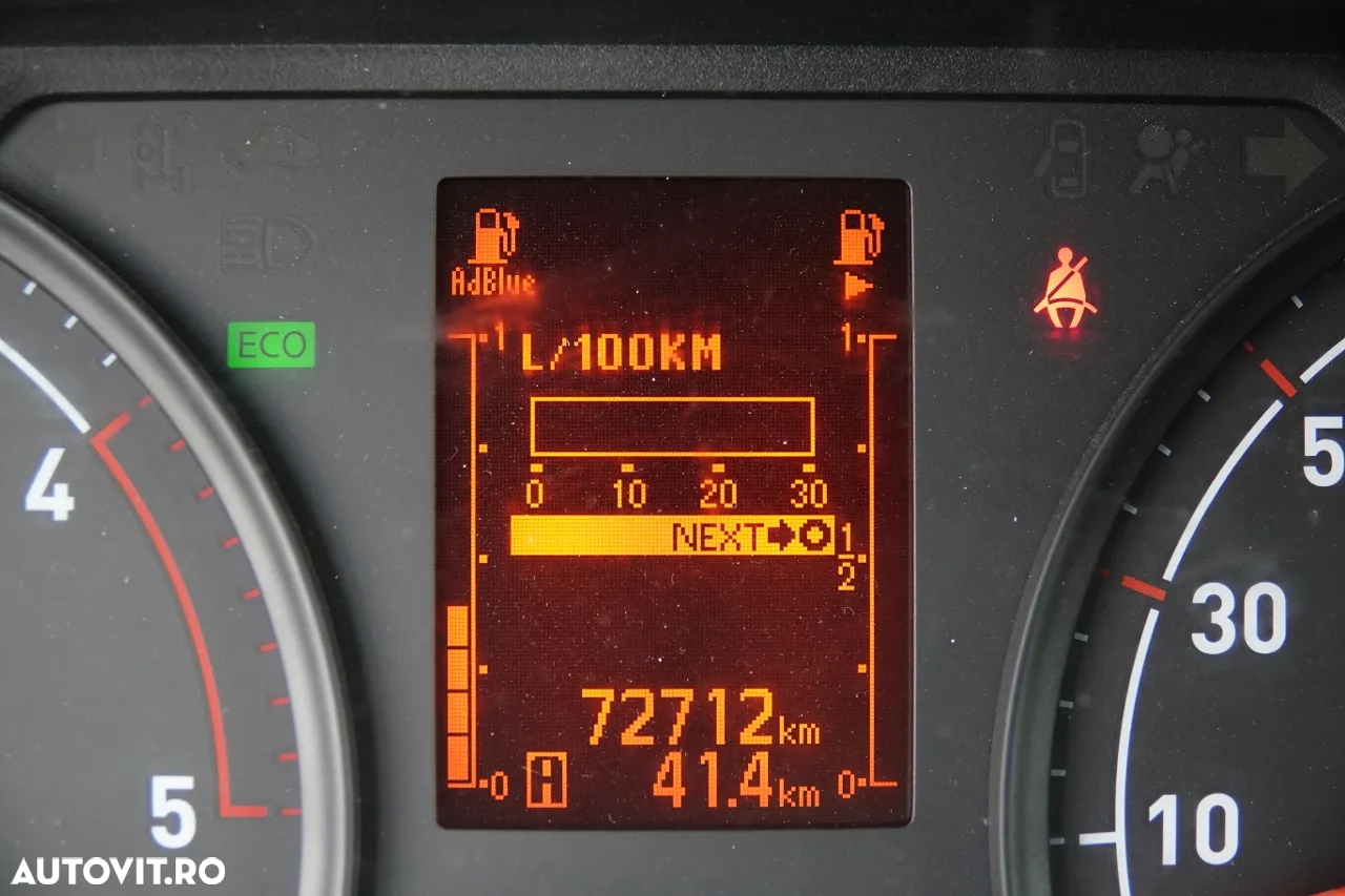 Renault MAXITY 130,35 / 20 METRI LIFT / KLUBB VAT-66-NLX COS / COS 2 PERSOANE - 250 KG / DUPA CONTRACTUL DE SERVICE - 39