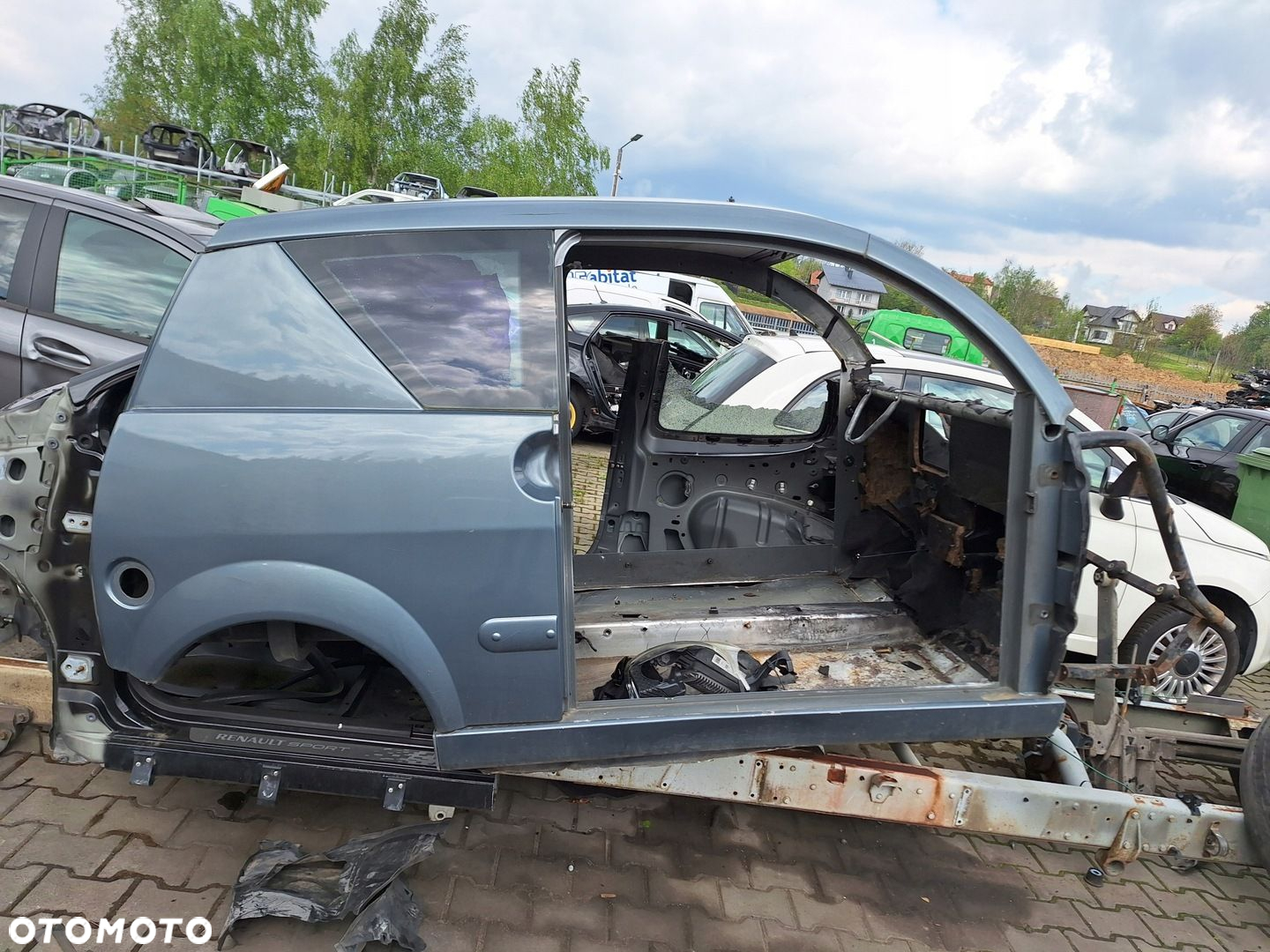 AIXAM A741 A721 MICROCAR BŁOTNIK TYŁ ĆWIARTKA DACH PRÓG BOK KAROSERIA - 2