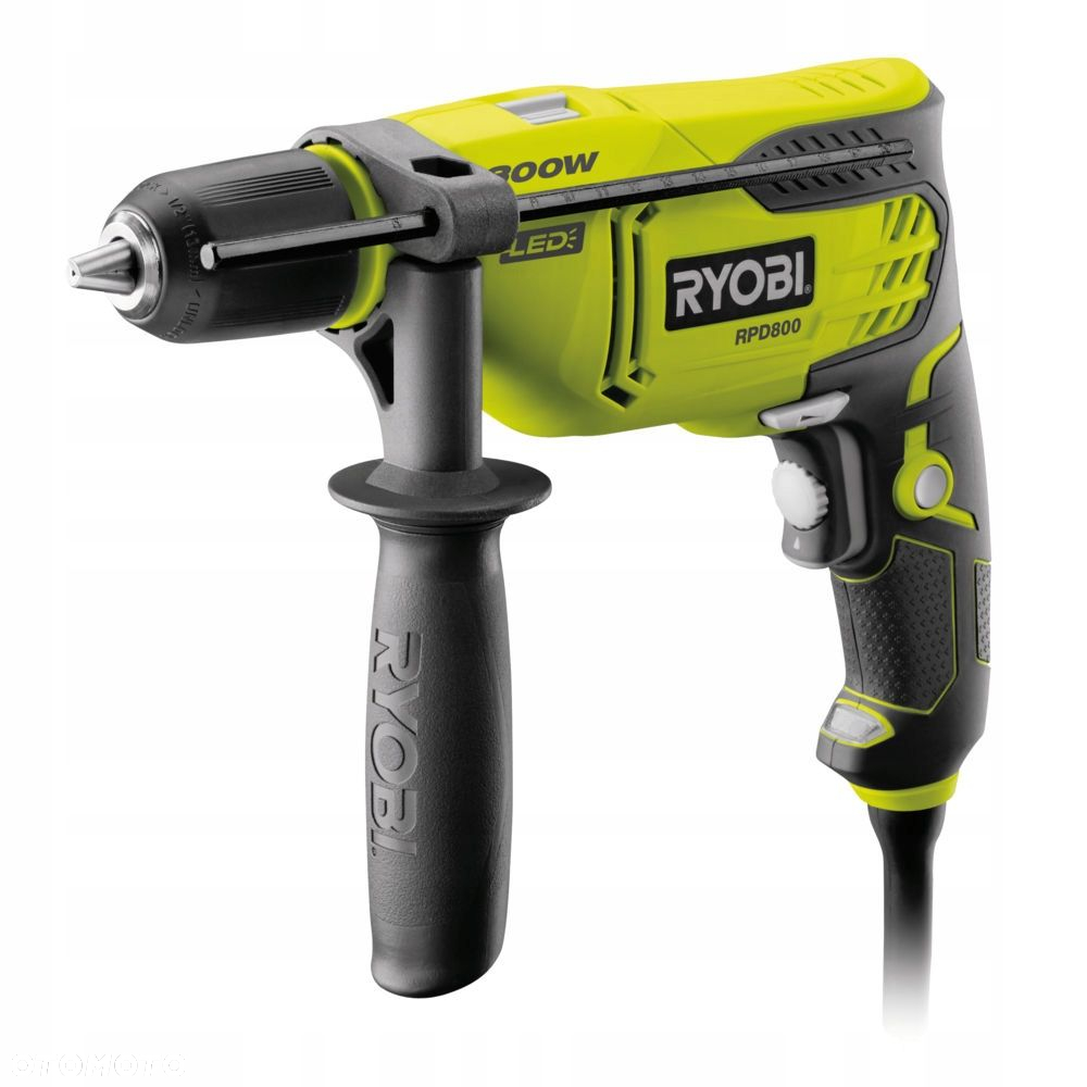 RYOBI RPD800-K WIERTARKA UDAROWA WKRĘTARKA ELEKTRYCZNA 800W  WALIZKA - 2