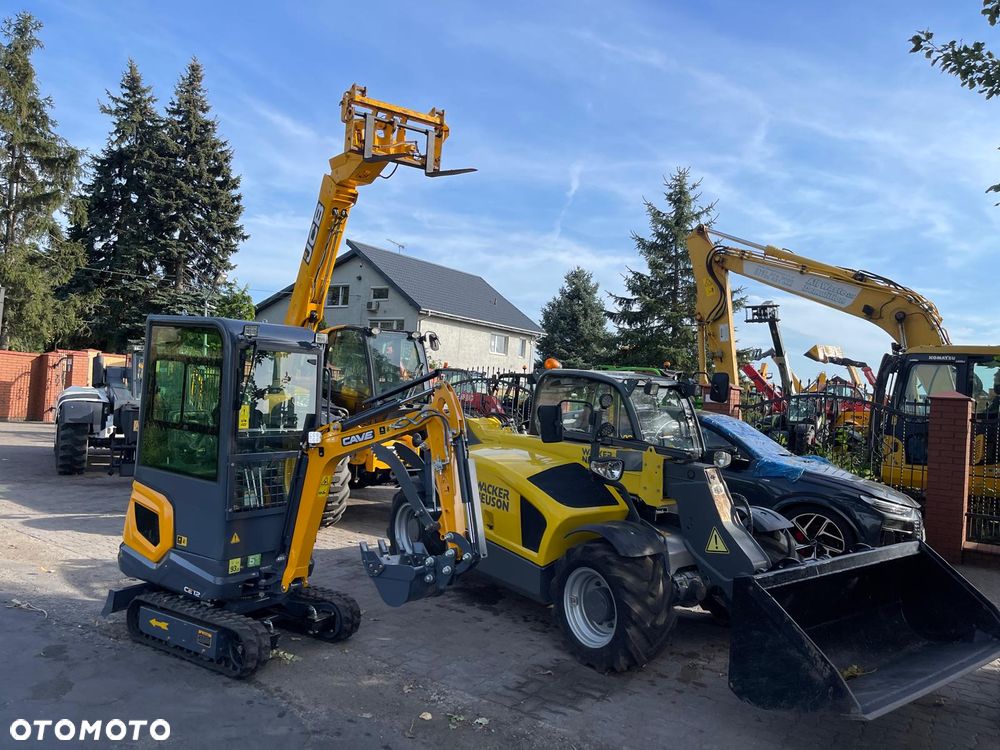 Inny Minikoparka CAVE CE12 PROMOCJA! 1200KG z Kabiną 2026r Nowość LEASING RATY, Skrętne ramie, Ogrzewanie, ZESTAW - 36