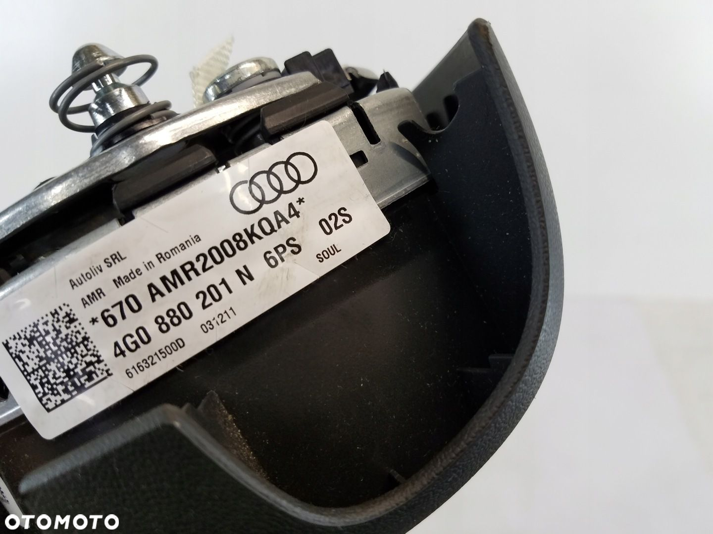 PODUSZKA KIEROWCY AIRBAG AUDI A6 C7 4G0880201N - 3