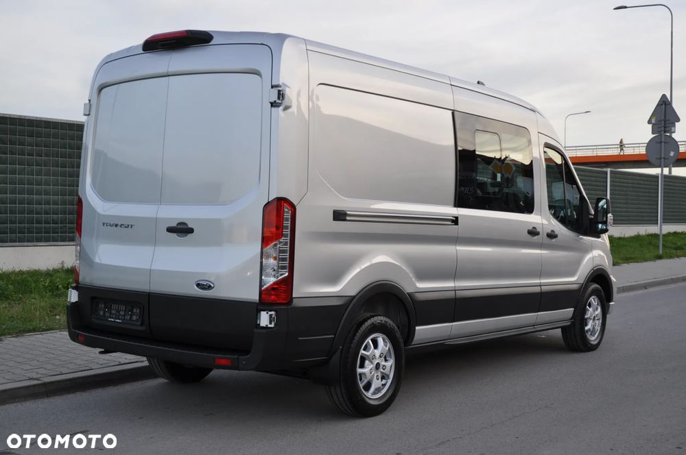 Ford TRANSIT DCIV MCA 2.0 New EcoBlue 170 KM A6 FWD Limited Brygadowy 6 osobowy 350 L3H2 Fabrycznie Nowy Dostępny od Ręki!!! - 35