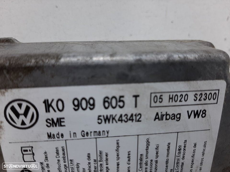 CENTRALINA AIRBAG SEAT ALTEA 2011 -1K0909605T - 6