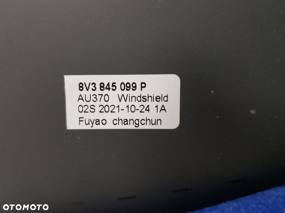 AUDI A3 8V 13- SZYBA PRZEDNIA CZOŁOWA POD KAMERĘ NOWA 8V3845099P - 6