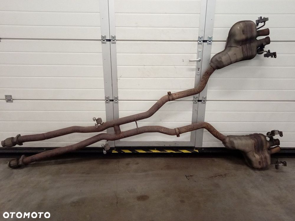 BENTLEY CONTINENTAL GT I 6.0 W12 TŁUMIK WYDECH KOMPLETNY 3W0253611A - 1