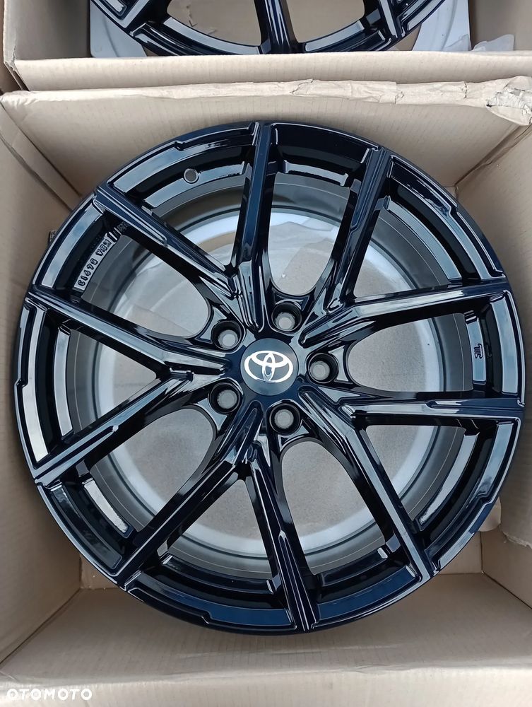 NOWE FELGI ALUMINIOWE 5x114 R19 8J ET40 TOYOTA AURIS AVENSIS CAMRY C-HR COROLLA PRIUS RAV4 VERSO YARIS - 6
