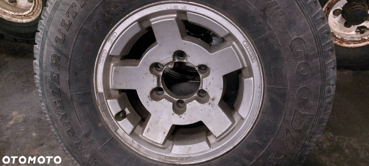 HASLBECK 7JX15 ET15 TOYOTA ISUZU GOODYEAR WRANGLER ULTRA GRIP 255/75R15 - 6
