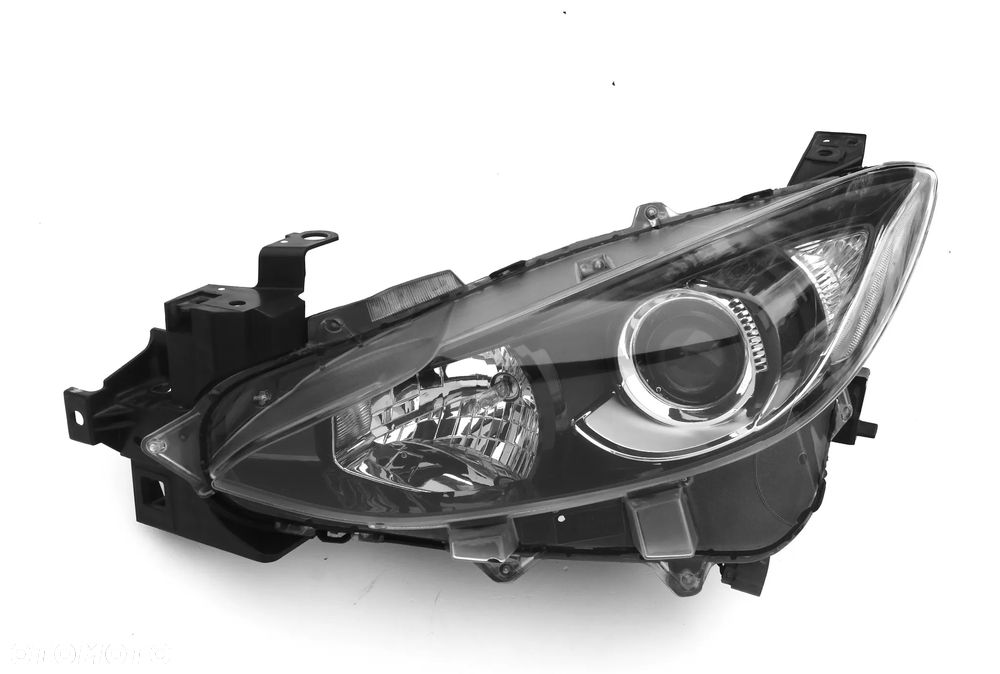 MAZDA 3 III BM 2013 - reflektor kpl soczewka zwykła H11+ H15 ORYGINAŁ OE - 8
