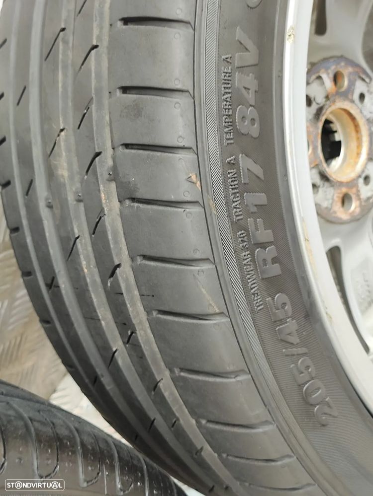 Conjunto jantes 17 R121 Mini Cooper S One D R56 7J ET48 4x100 - 22