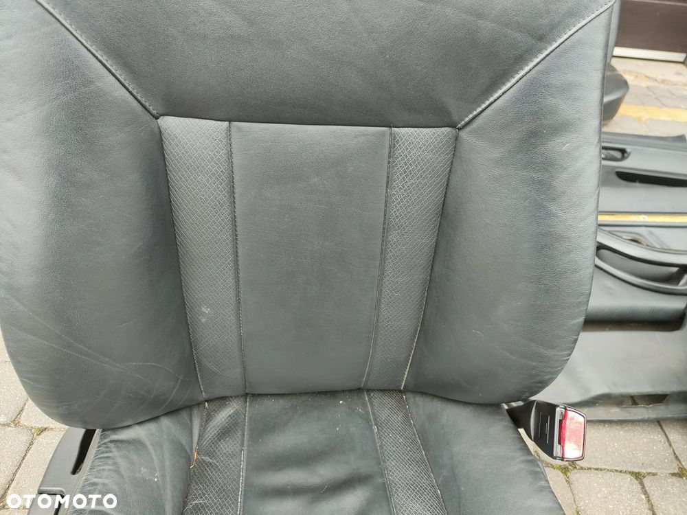 BMW E39 kombi Tapicerka skórzana INDIVIDUAL Fotele Kanapa Boczki - 5