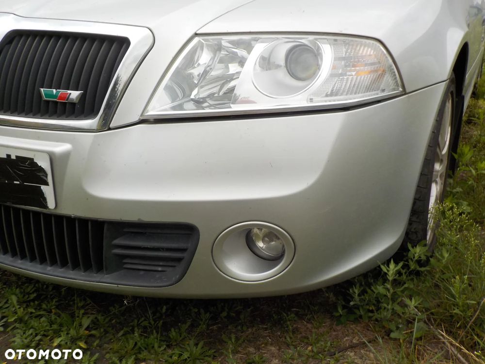 SKODA OCTAVIA II 2.0 FSI VRS PRZÓD MASKA ZDERZAK BŁOTNIKI PAS PRZEDNI Z CHŁODNICAMI LAMPY  UK - 7