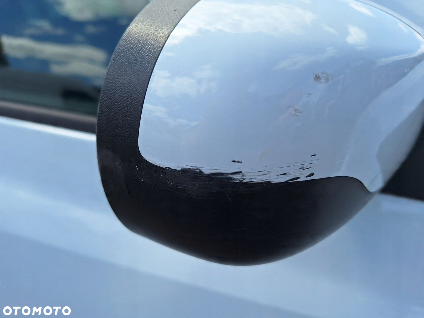 RENAULT CLIO 3 III LIFT 09-12 5DKBI BIAŁE OV369 0V369 LUSTERKO PRAWE 7 PIN - 9