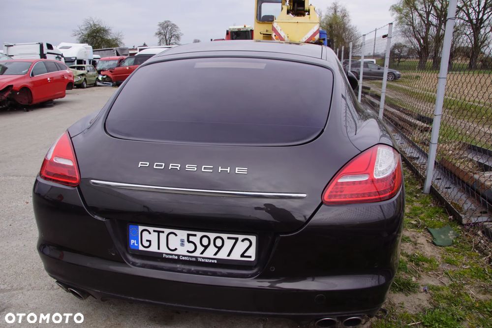 Auto na cześci 692106889 Porsche Panamera 4S 970 silnik 4.8 V8 M4840 skrzynia pdk C7035 lakier LM9Z lampy lampa alternator rozrusznik skrzynia silnik drzwi klapa zderzak pas przedni licznik komputer sterownik pompa abs wydech tłumik - 7
