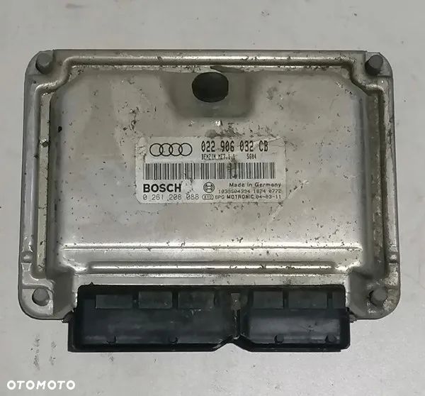AUDI A3 8P - KOMPUTER STEROWNIK SILNIKA 022906032CB, 0261208088 - 1