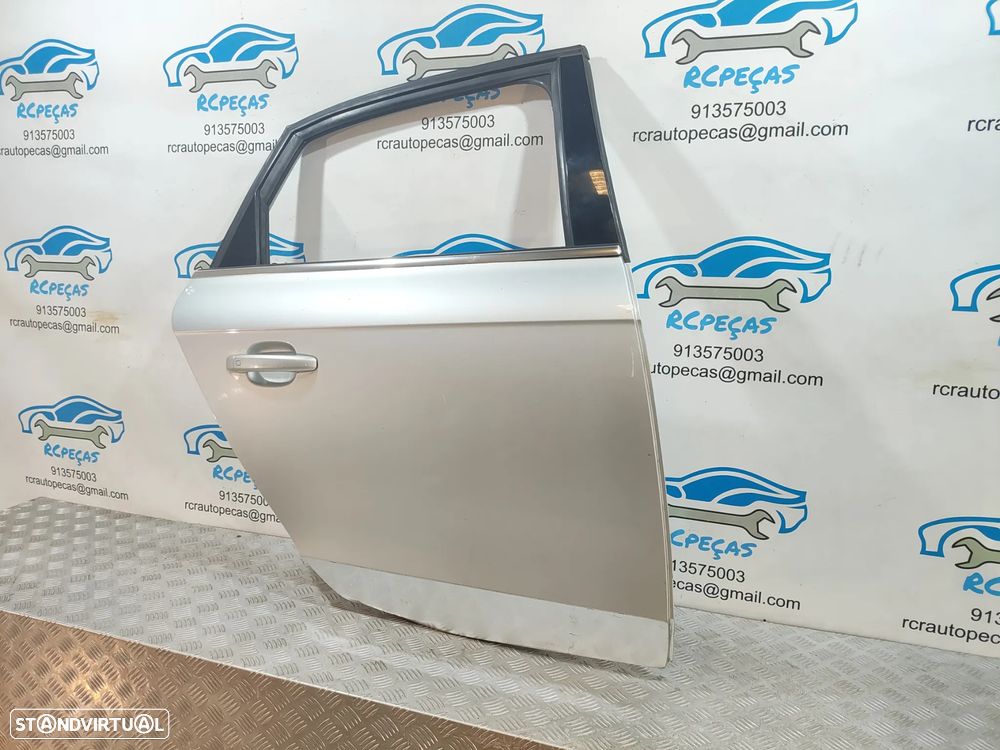 PORTA TRASEIRA TRÁS DIREITA AUDI A4 B8 8K2 SEDAN CARRO 8K5833052D FECHO PUXADOR - 3