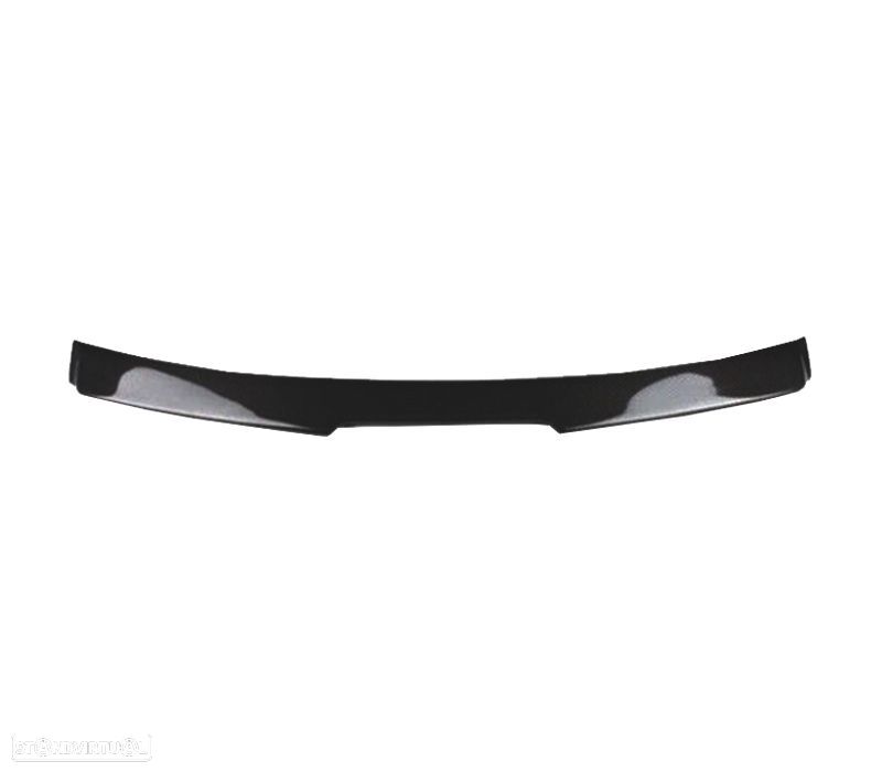 AILERON SPOILER VIDRO TRASEIRO BMW F10 10-17 LOOK M4 PRETO BRILHANTE - 2