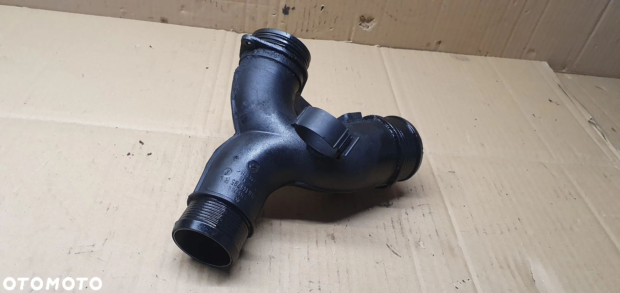 Przewód wąż rura intercoolera VW Touareg 7L6145770G 7L6145795RL - 3