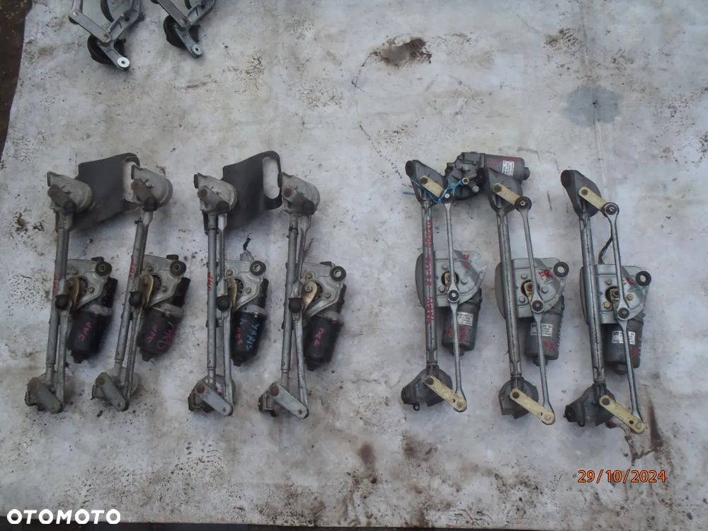 mechanizm ramiona cięgna cięgno trzpień frez wycieraczek silniczek Mechanizm ramiona toyota yaris I fr japan  ORYGINAL JAK NOWY nie wypracowane - 1