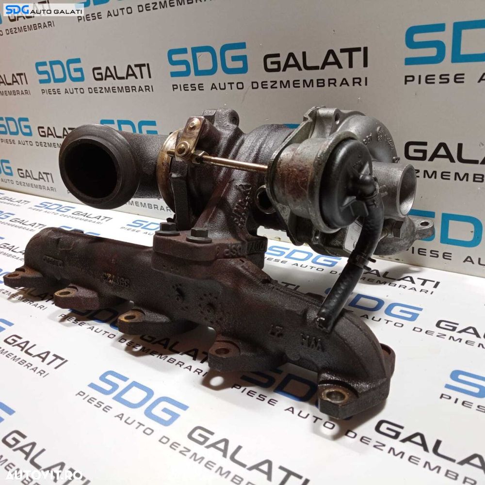 Turbo Turbina Turbosuflanta Peugeot 206 1.4 HDI 50 KW 2001 - 2012 Cod 54359710009 MF 50175454 01937 [274M6] - 2