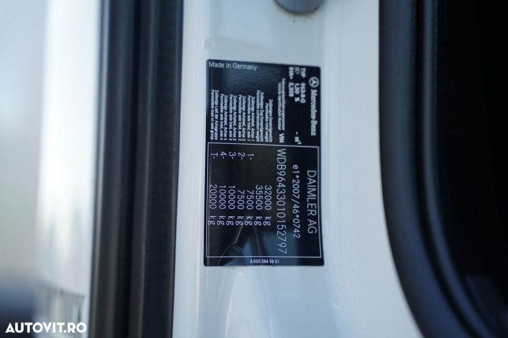 Mercedes-Benz AROCS 3240 / BETONIERĂ / IMER / AUTOMATĂ / EURO 6 - 35
