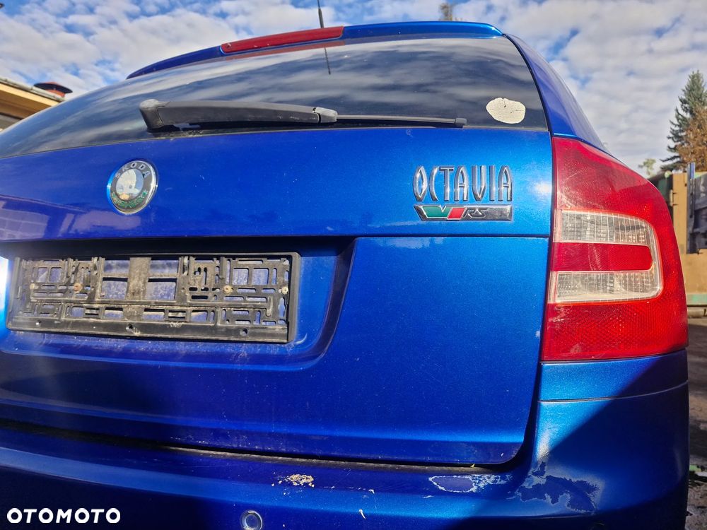 klapa bagażnika  Skoda Octavia II RS (kombi) - 6