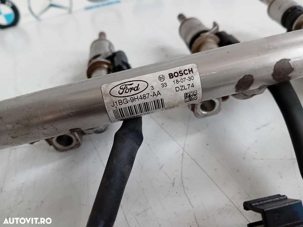Rampa Injectoare Injector Puma Fiesta Ecosport Focus C Max 1.0 B H1BG-9F593-AA J1BG-9H487-AA 2013-19 - 6