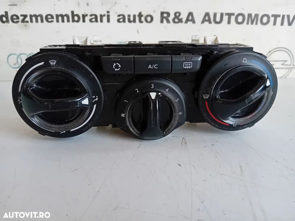 Panou Modul Comenzi Clima AC Peugeot 208 An 2012-2021 Motor BH02 - 3