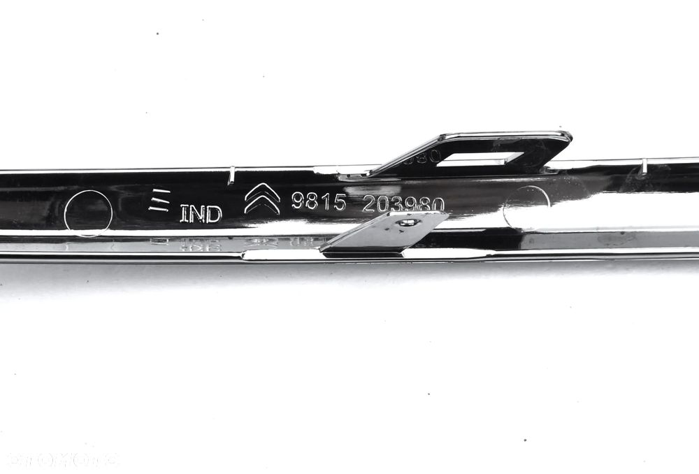 CITROEN C4 PICASSO 2 II Lift 2016 - Listwa CHROM L+R listwy zderzak OE - 5