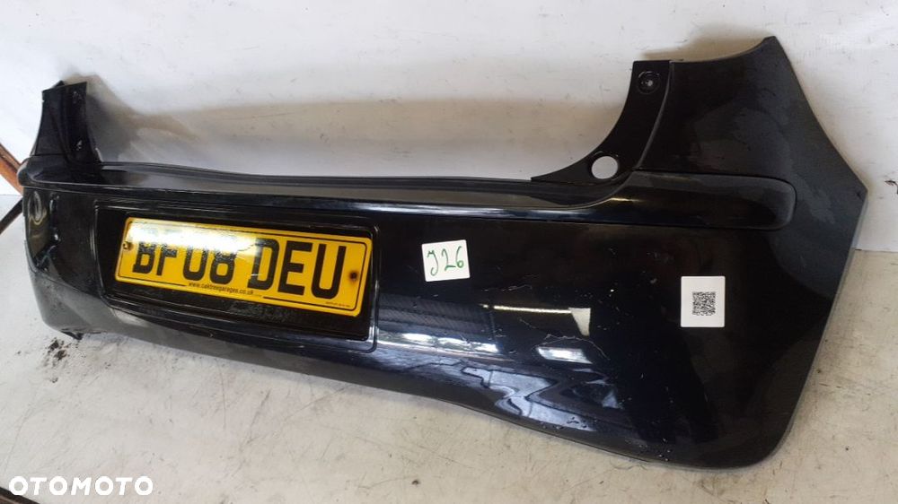 ) ZDERZAK TYŁ TYLNY DO MITSUBISHI COLT 5D CZARNY X19 - 3