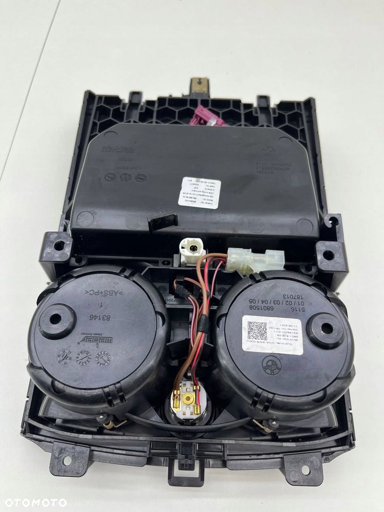 BMW 5 G30 G31 TUNEL SCHOWEK UCHWYT NA KUBKI USB KOMPLET 6801508 6819878 - 4