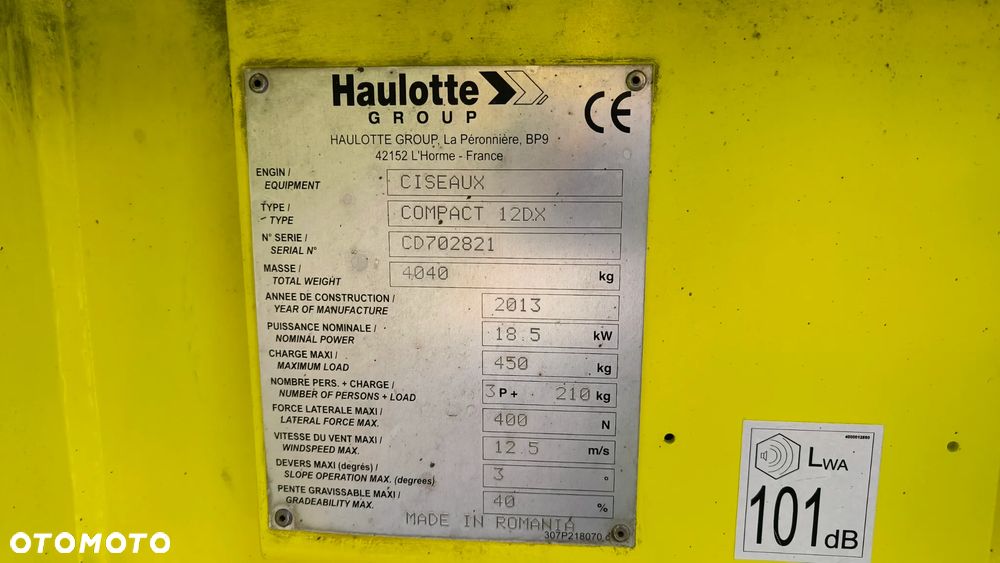 Haulotte Compact 12 DX - 8