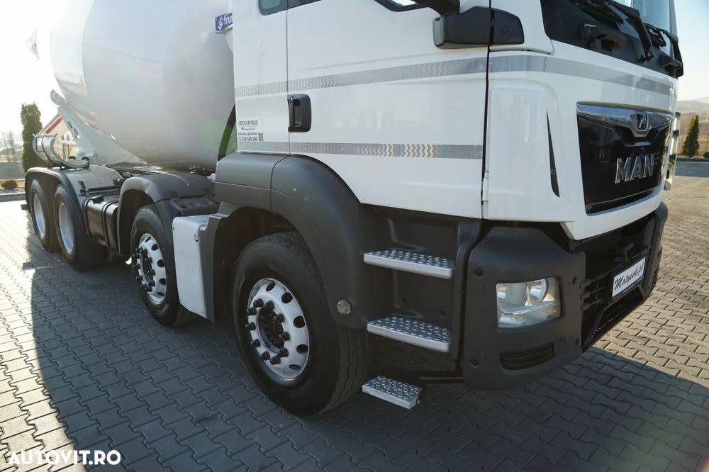MAN TGS 32.420 / 8x4 / BETONIERĂ FRUMECAR / BETONIERĂ 9 M3 - 7